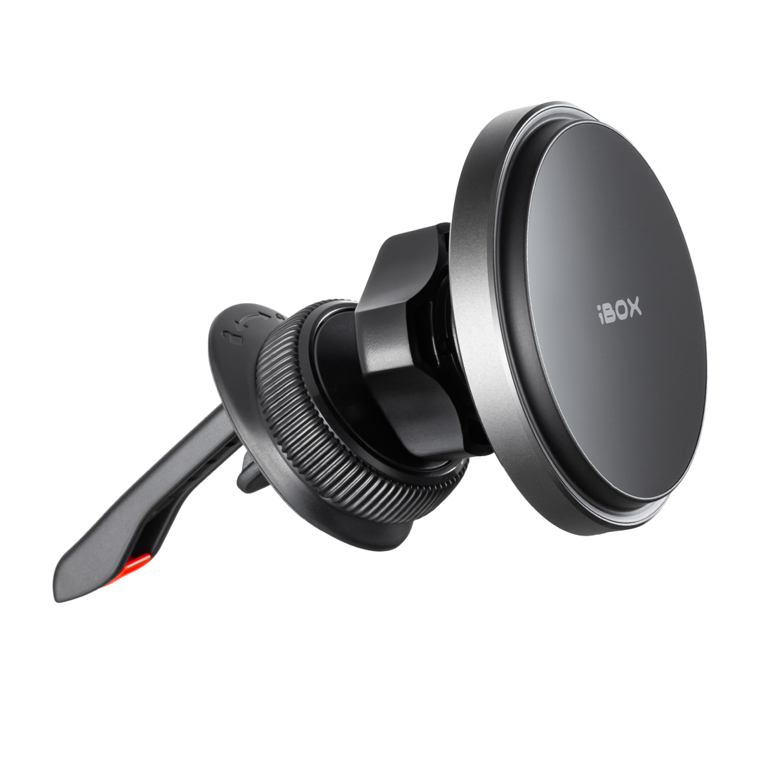 Магнитный держатель для смартфона с функцией беспроводной зарядки iBOX TRON M7