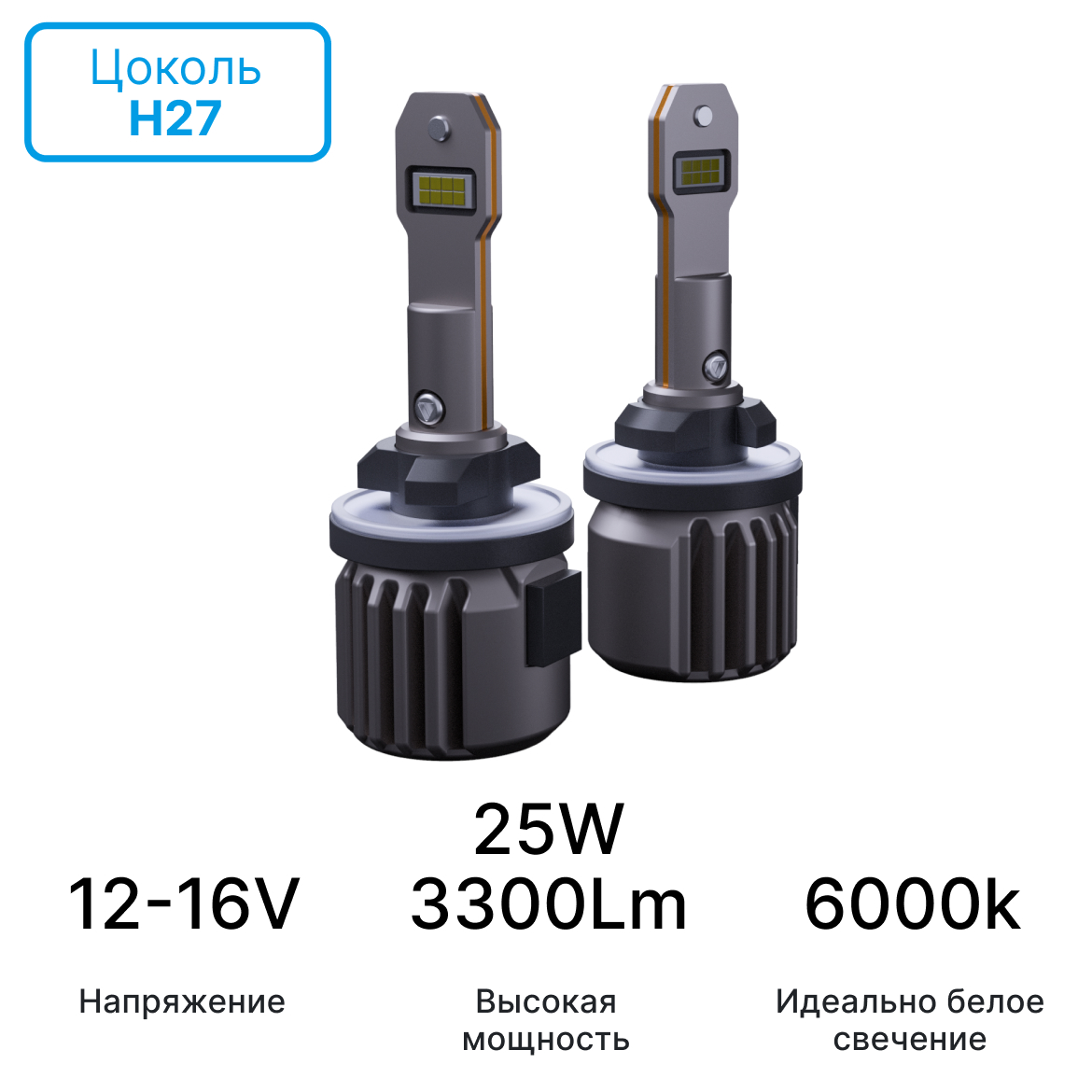 Светодиодные лампы iBOX ORION H27