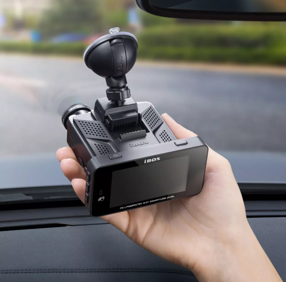 На сколько ты хорош, iBOX F5 LaserScan WiFi Signature Dual – Видеорегистратор с сигнатурным рупорным радар-детектором!
